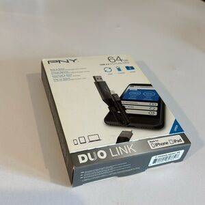 PNY 64GB USB 3.0 OTG Flashdrive Duo link